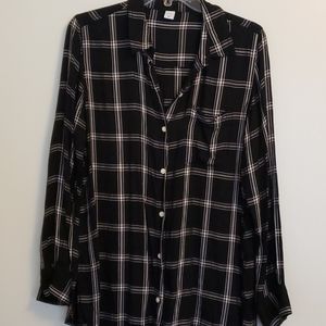 Old Navy striped button up